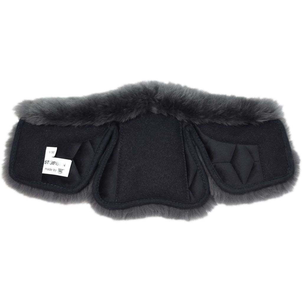 Stübben Cubierta de Piel para Cincha Equi-Soft by Mattes Piel de cordero Grafiet
