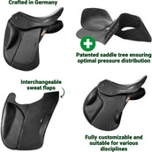 Stübben Silla de Salto REVsport Negro