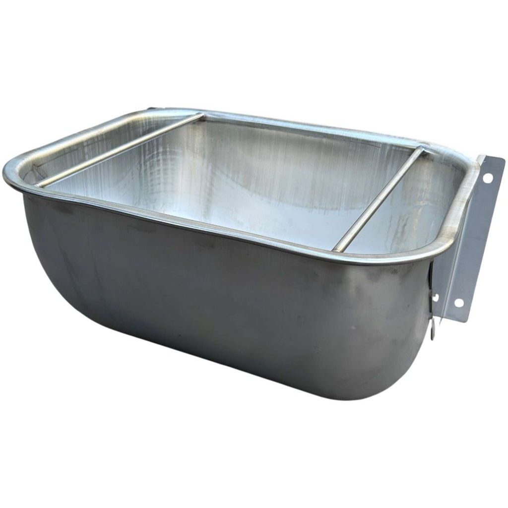 Suevia Comedero para caballos Grande Acero inoxidable