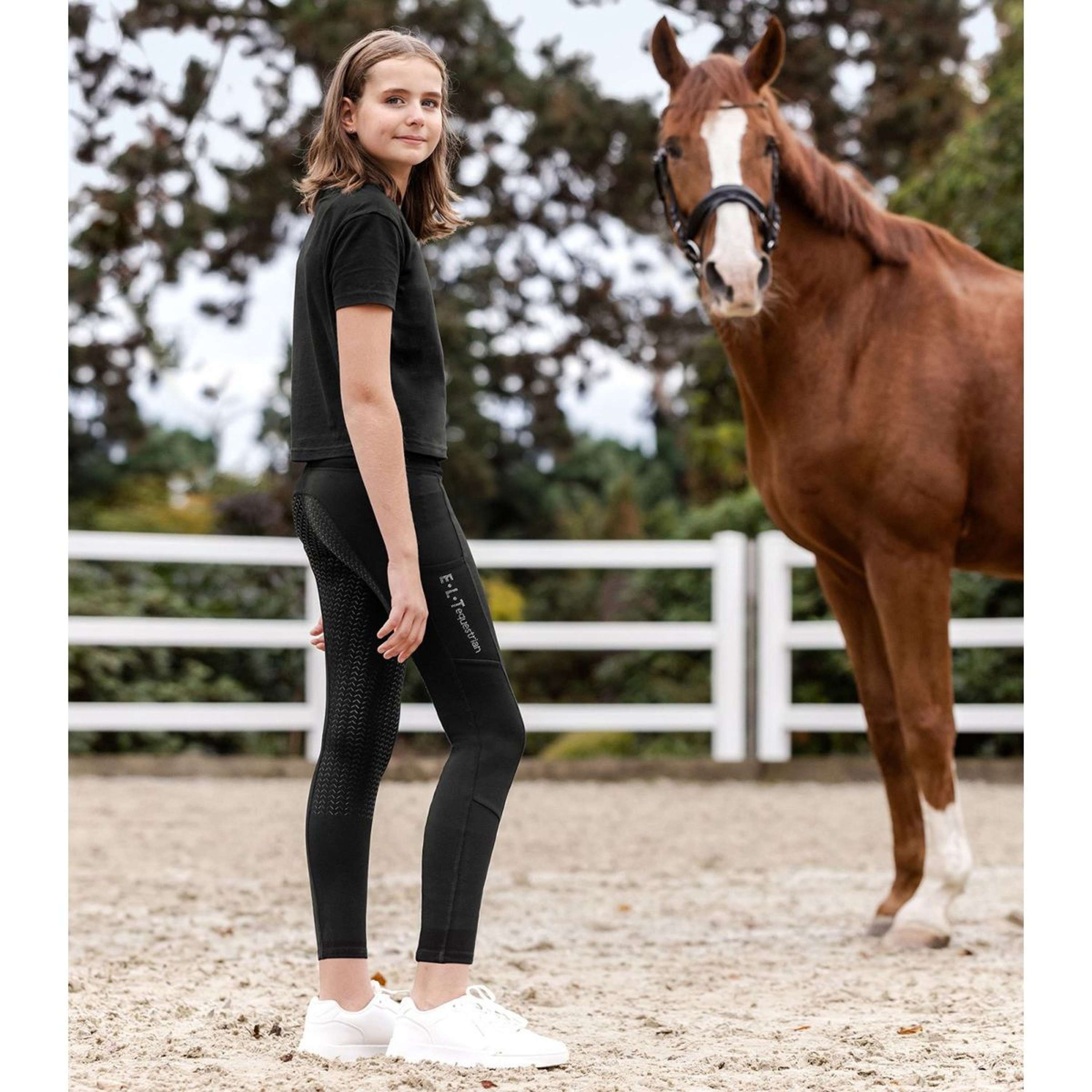 ELT Legging de Equitación Ella Glam Negro