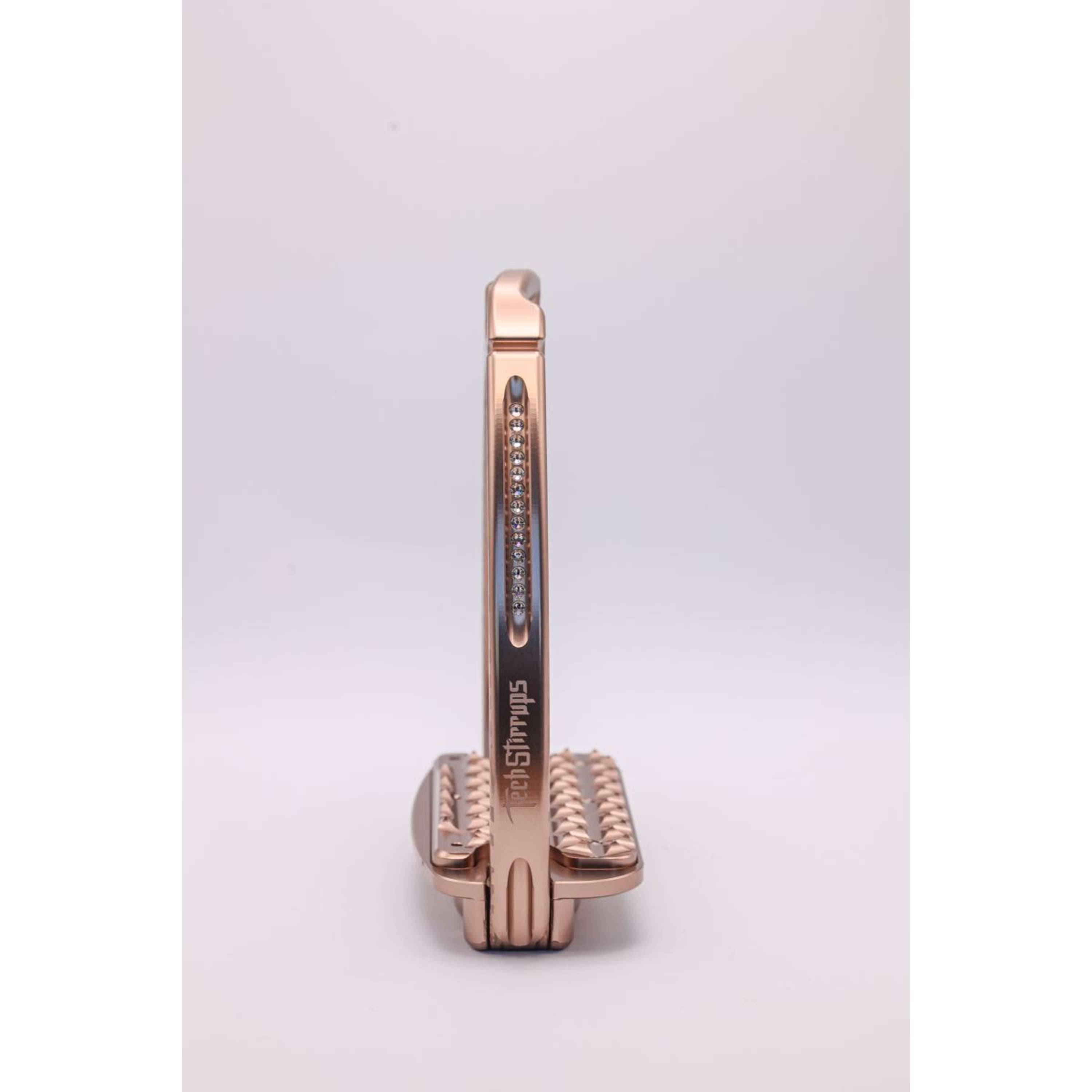 Tech Stirrups Estribos Venice Sloped EVO Leopard Rosegold