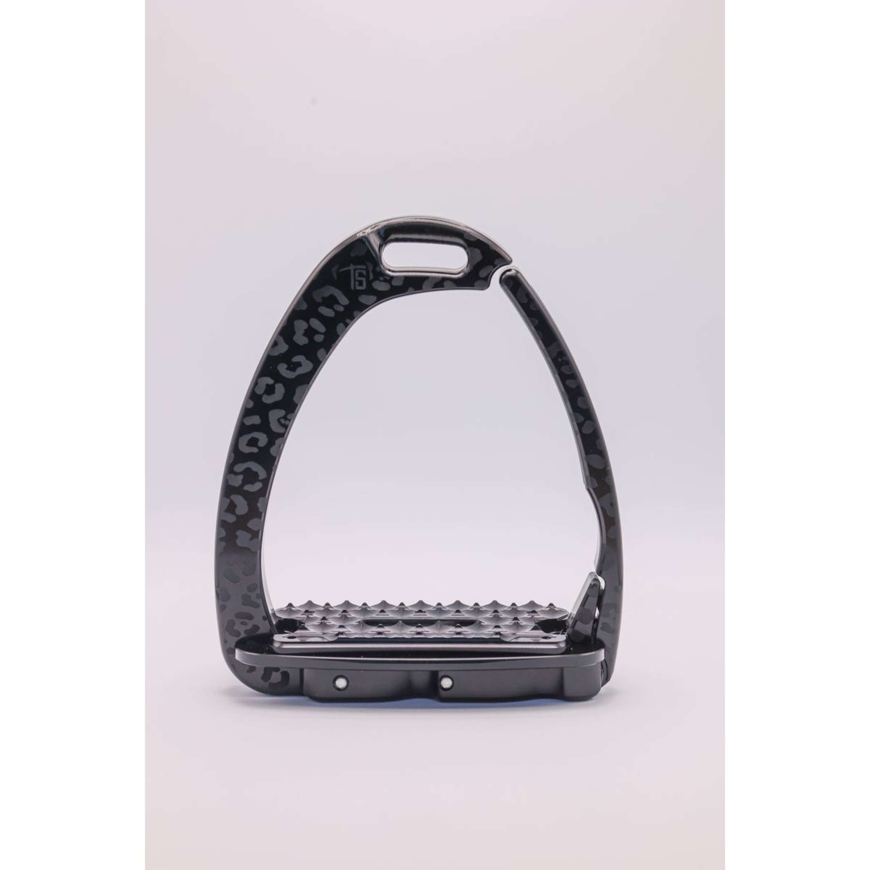 Tech Stirrups Estribos Venice Sloped Evo Leopard Black
