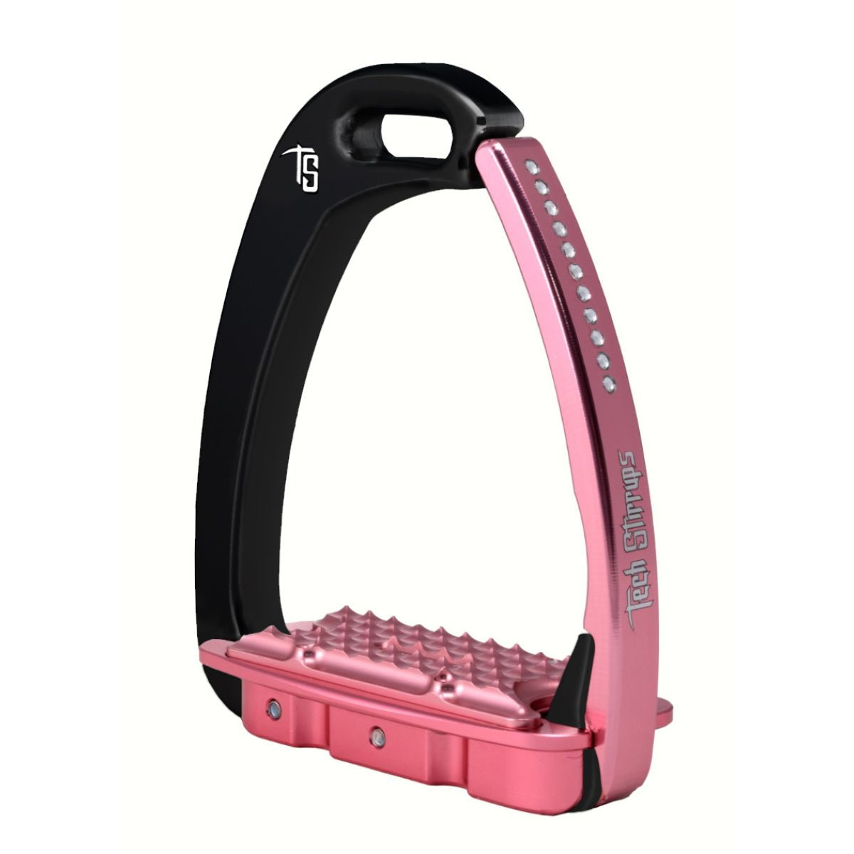 Tech Stirrups Estribos Venice Swarovski Kind Negro/Rosa