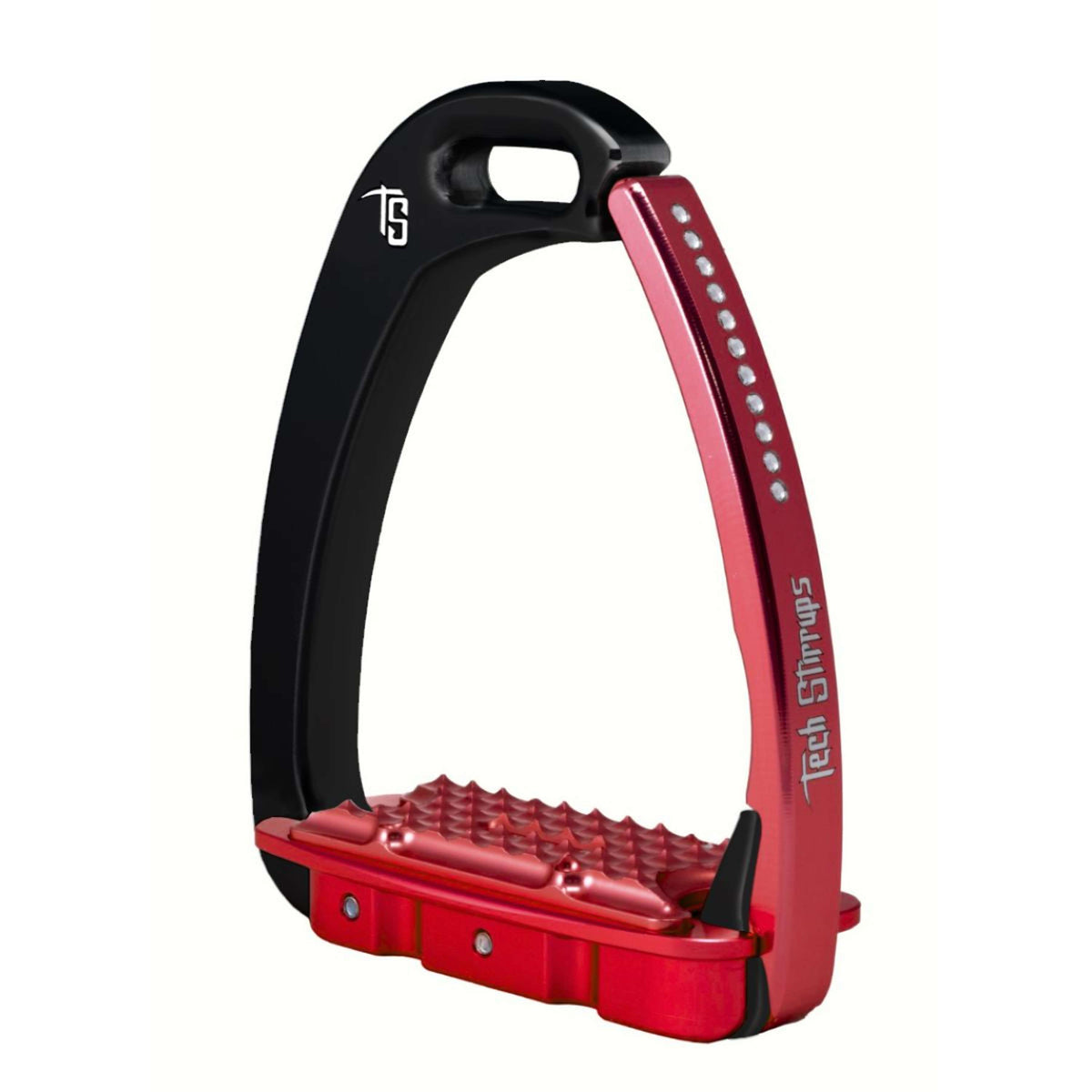 Tech Stirrups Estribos Venice Swarovski Kind Negro Rojo