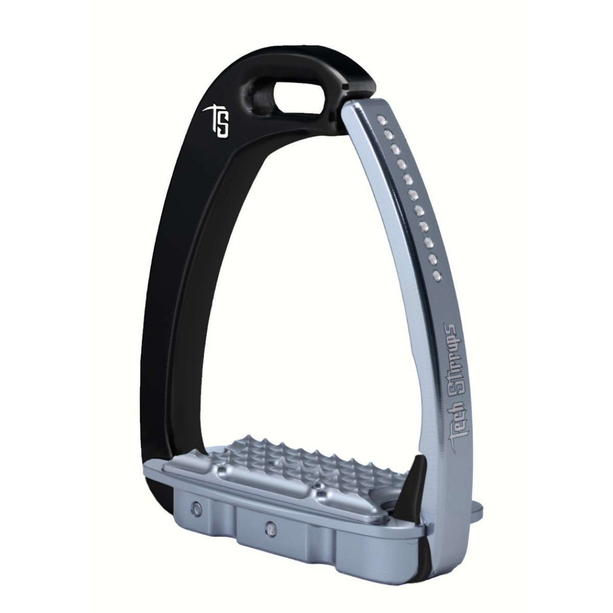 Tech Stirrups Estribos Venice Swarovski Kind Negro/Titanio