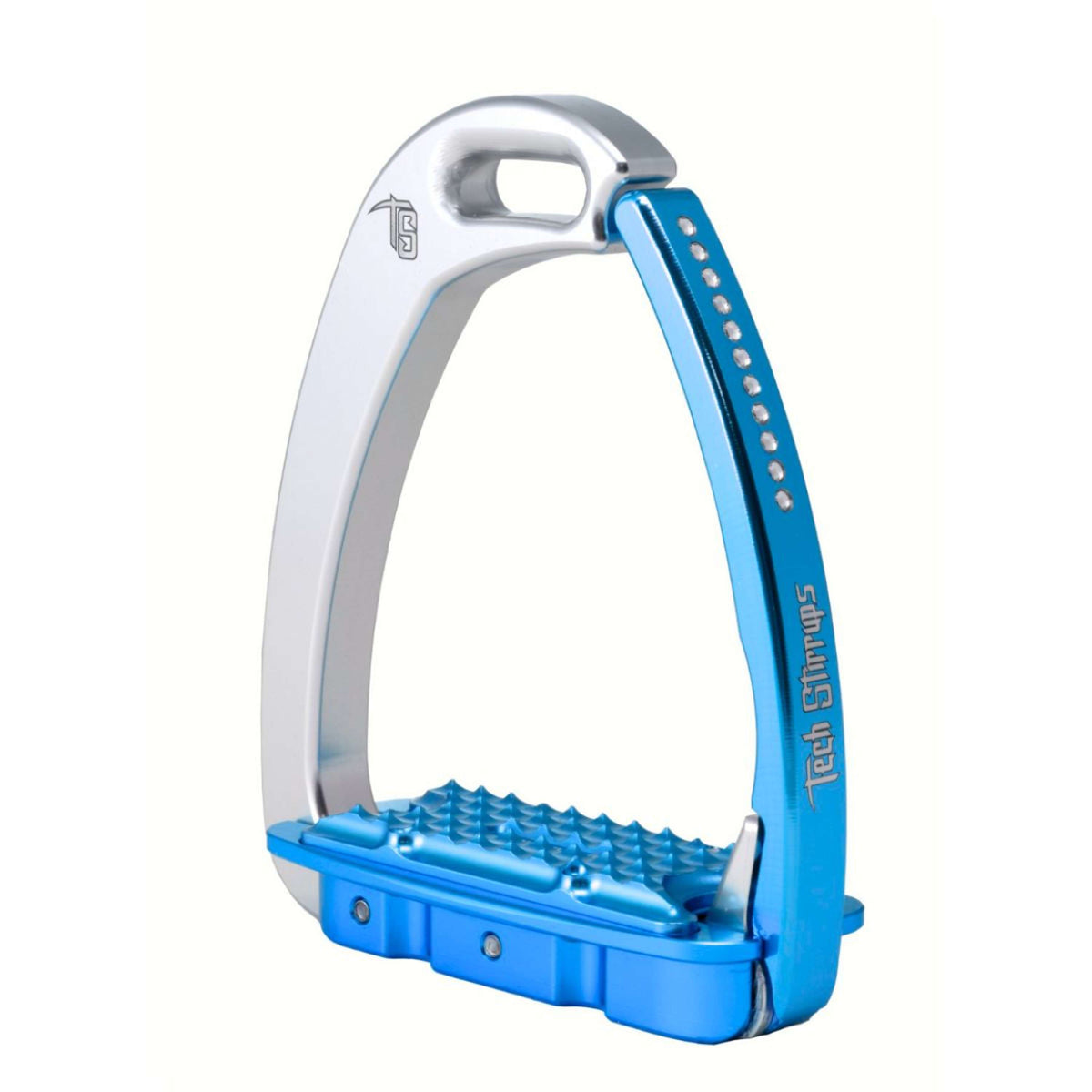Tech Stirrups Estribos Venice Swarovski Kind Plateado Azul