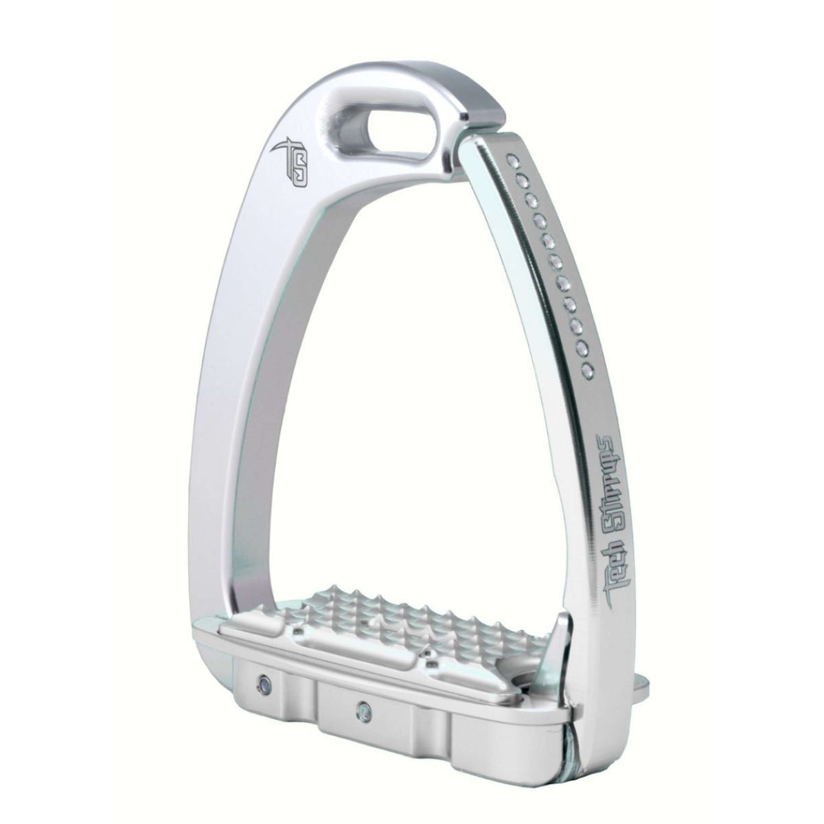 Tech Stirrups Estribos Venice Swarovski Kind Plata/Plata