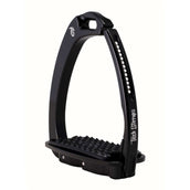 Tech Stirrups Estribos Venice Sloped Evo Swarovski Negro/Negro