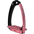 Tech Stirrups Estribos Venice Sloped Evo Swarovski Negro/Rosa