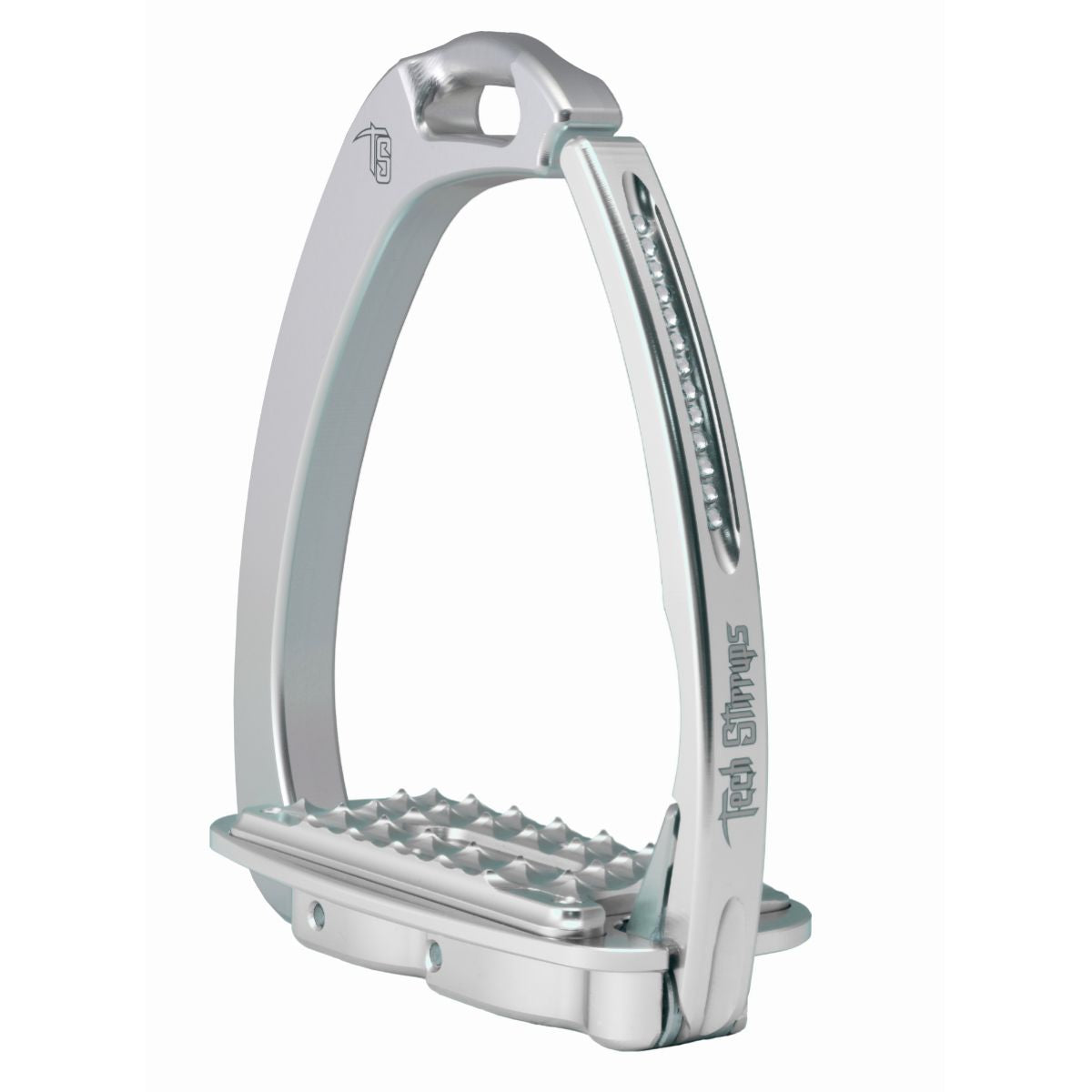 Tech Stirrups Estribos Venice Sloped Evo Swarovski Plata/Plata