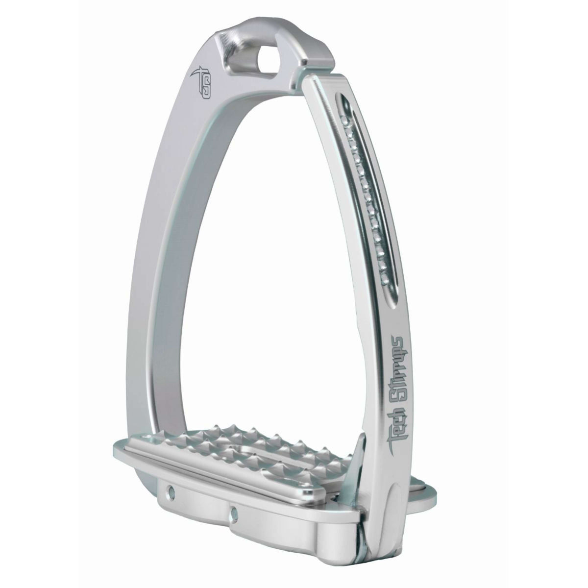 Tech Stirrups Estribos Venice Sloped Evo Swarovski Plata/Plata