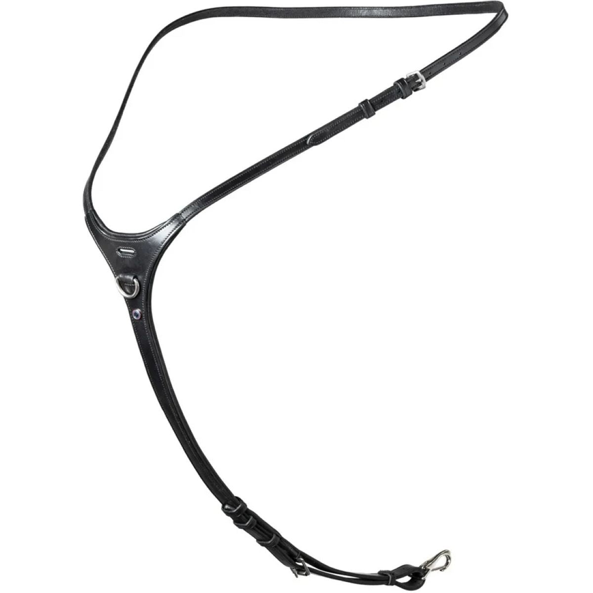 Trust Arnés de Pecho Verona Negro/Plata