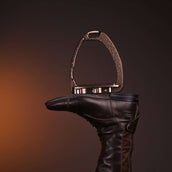 Tech Stirrups Estribos Venice Sloped EVO Leopard Brown
