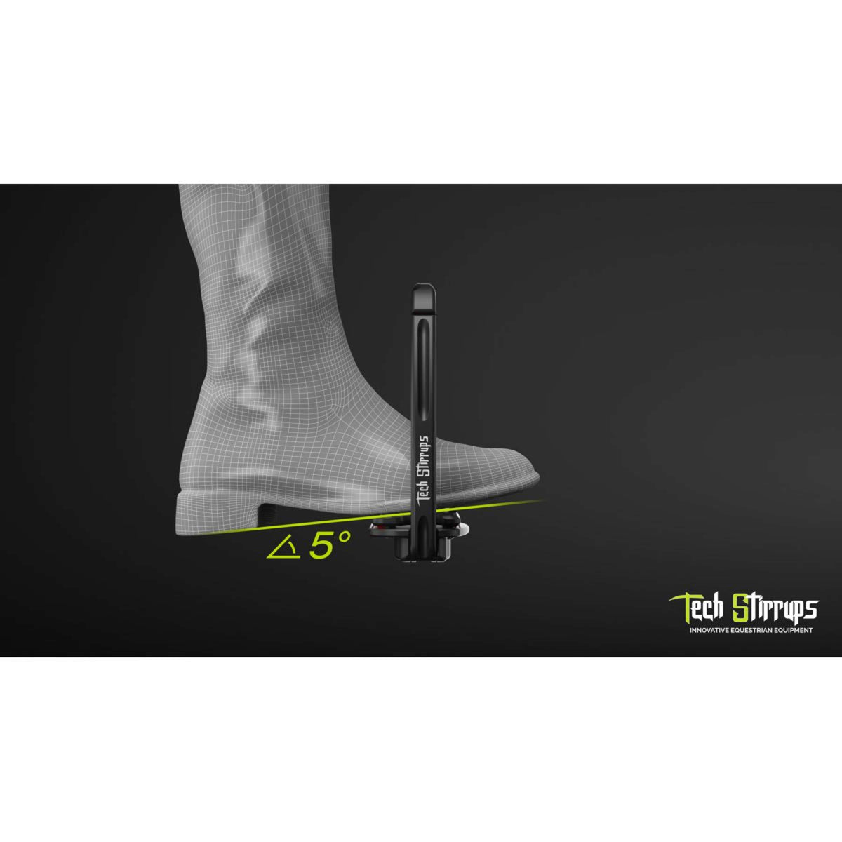 Tech Stirrups Estribos Venice Plus EVO Plata Marron