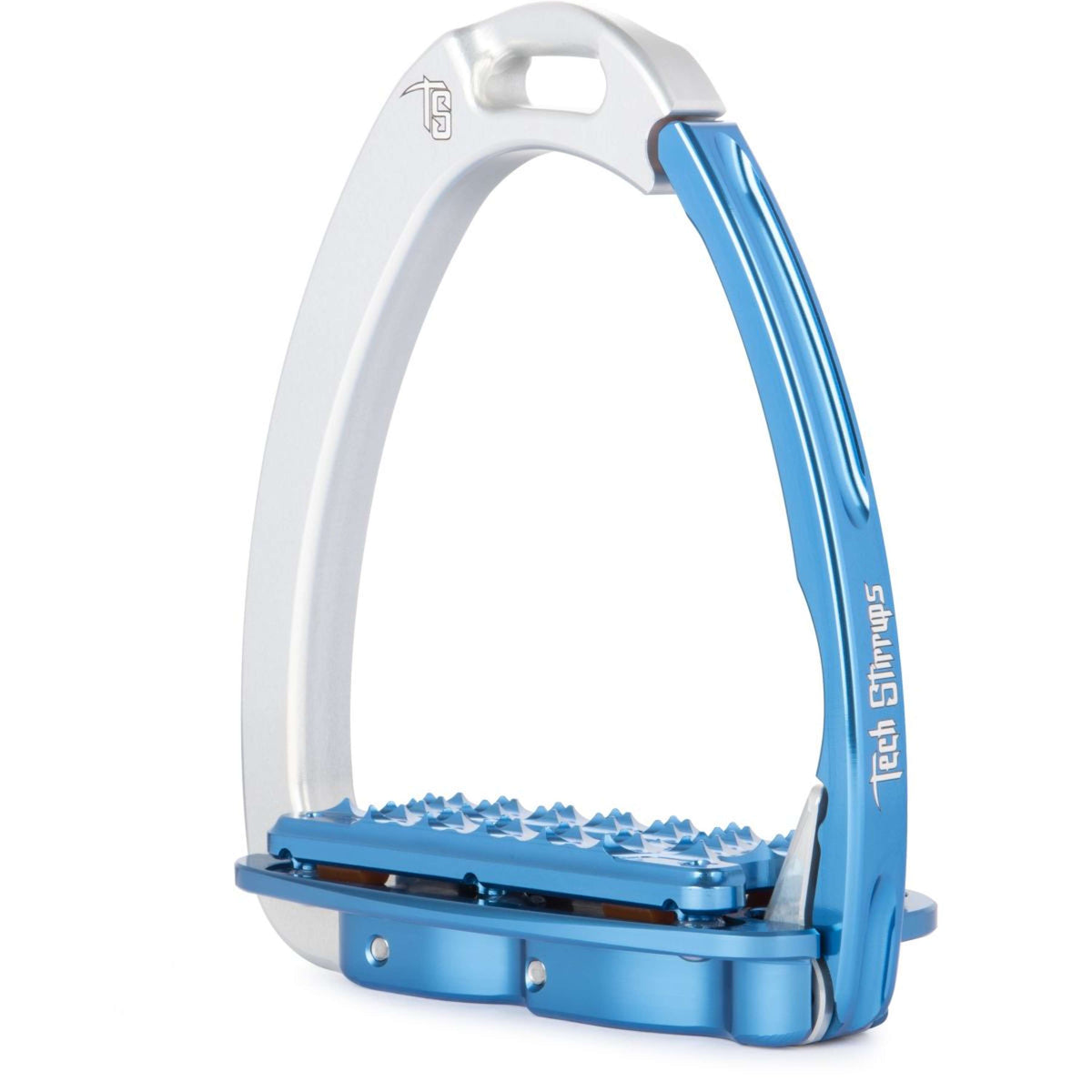 Tech Stirrups Estribos Venice Plus EVO Plateado Azul