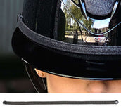 Lami-Cell Correa para casco Glitter Negro