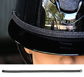 Lami-Cell Correa para casco Glitter Negro