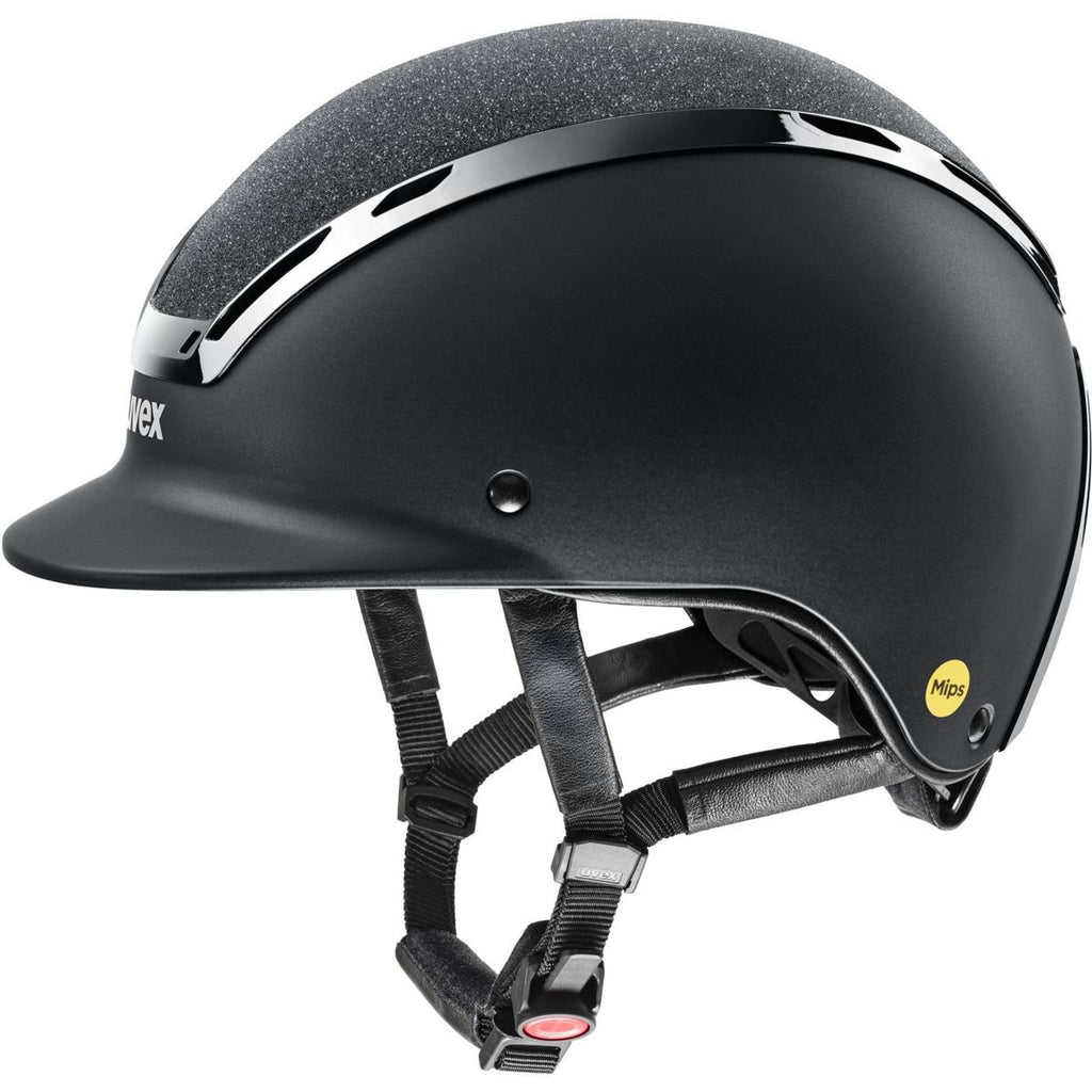 Uvex Gorra Exxeed Starshine MIPS Negro