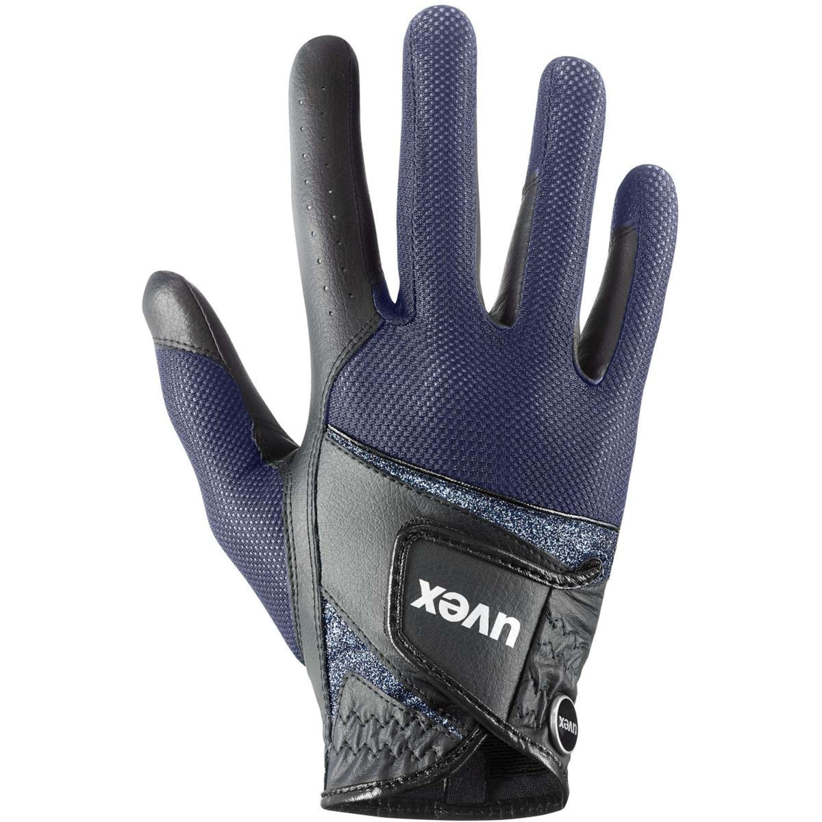 Uvex Guantes de Equitación Sumair Glamour Negro/Azul