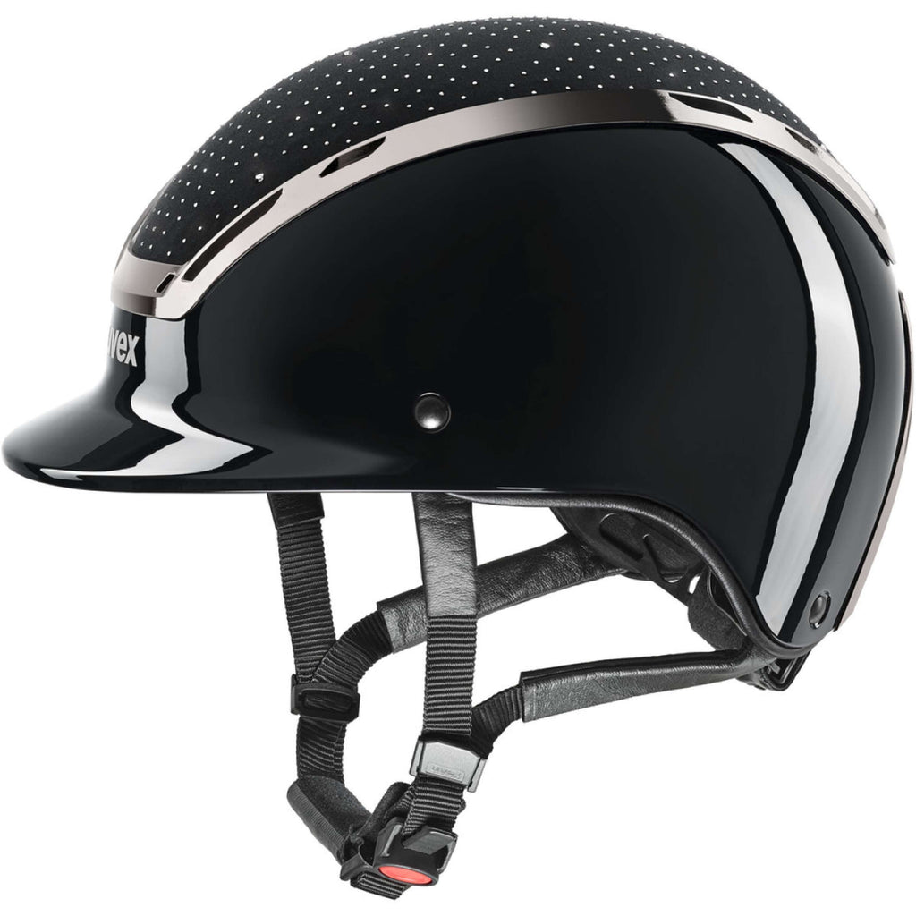 Uvex Gorra Exxeed Glow Negro/Negro