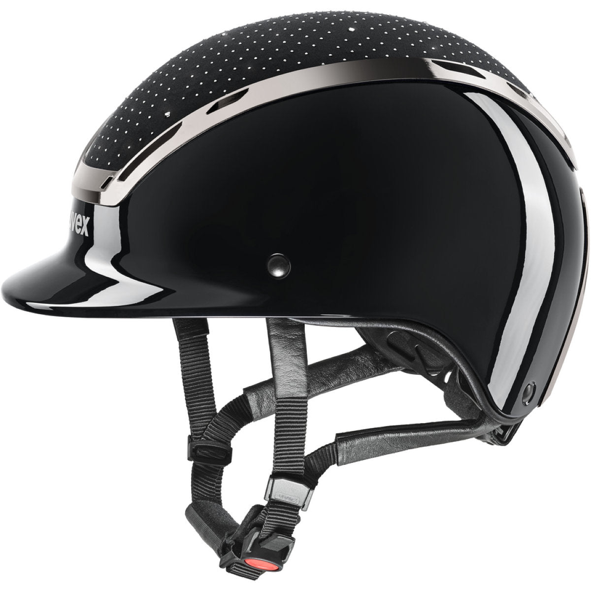 Uvex Gorra Exxeed Glow Negro/Negro