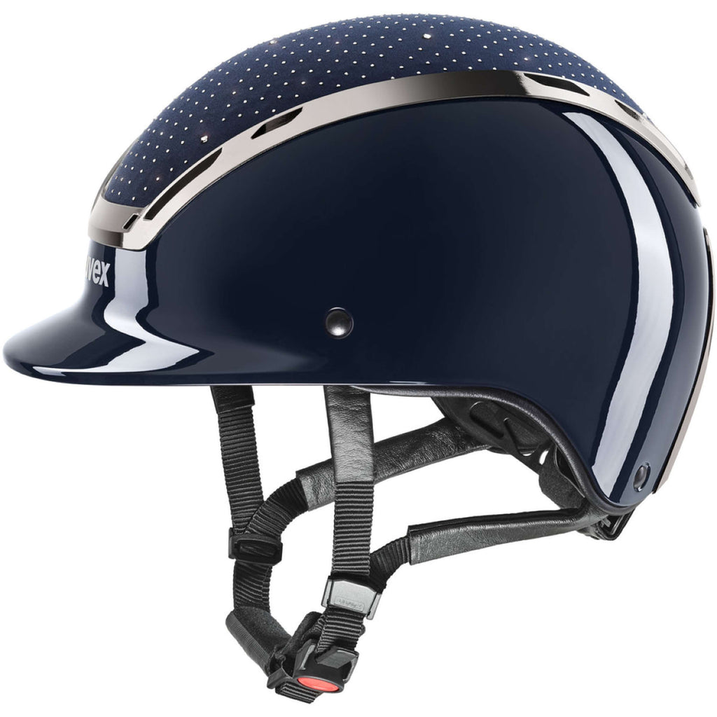 Uvex Gorra Exxeed Glow Azul marino/Negro