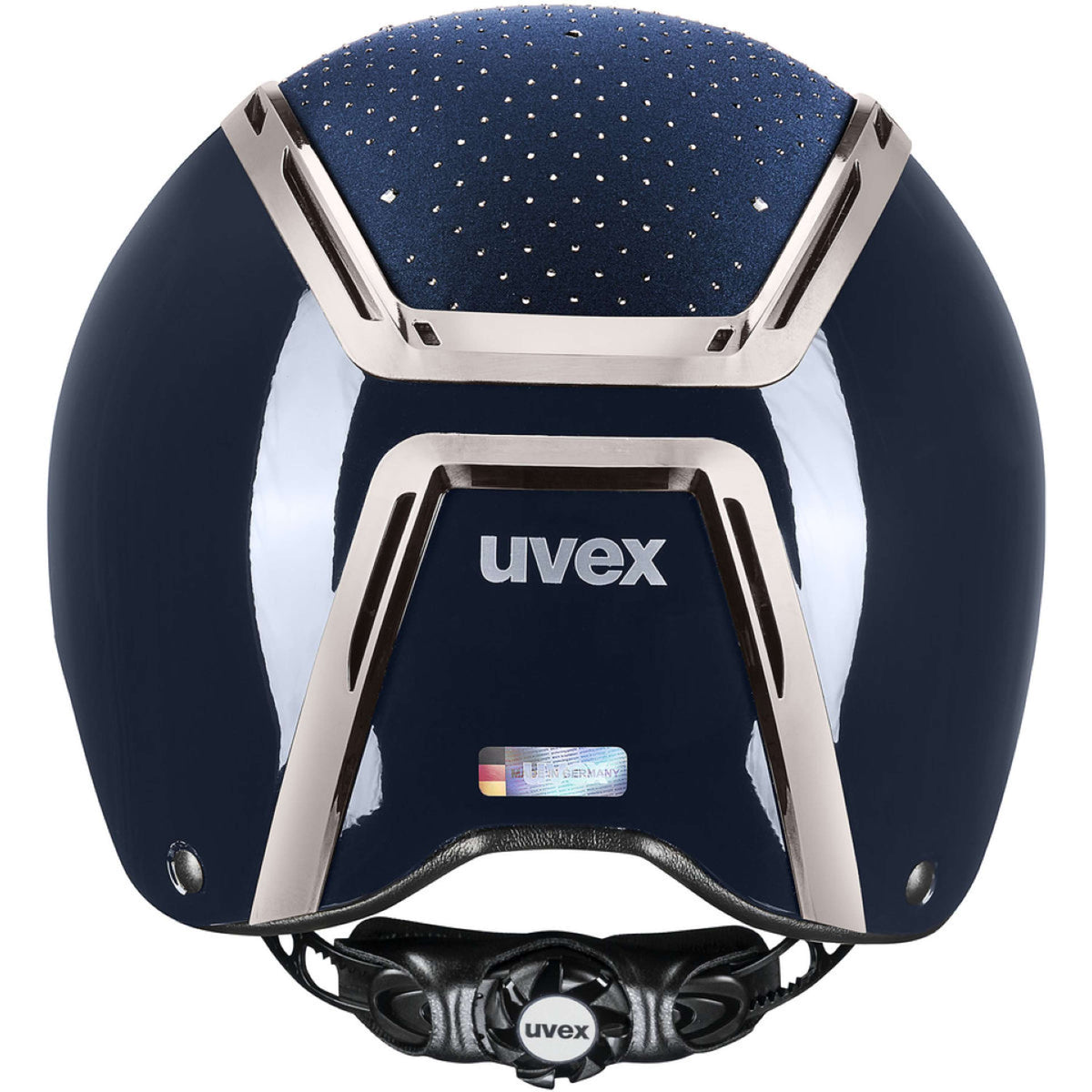 Uvex Gorra Exxeed Glow Azul marino/Negro