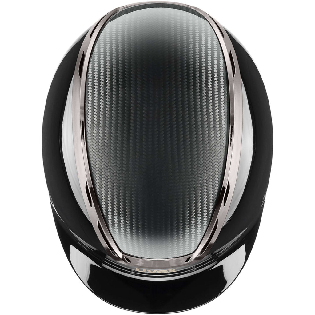 Uvex Gorra Exxeed Ultimate Negro Brillante