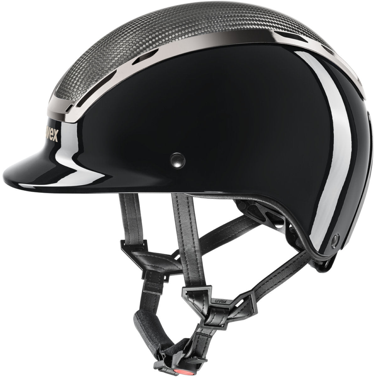 Uvex Gorra Exxeed Ultimate Negro Brillante