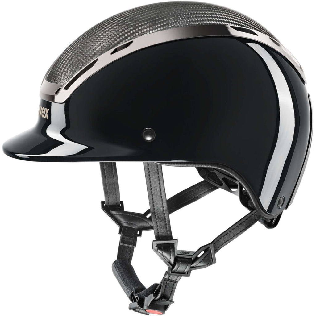 Uvex Gorra Exxeed Ultimate Negro Brillante