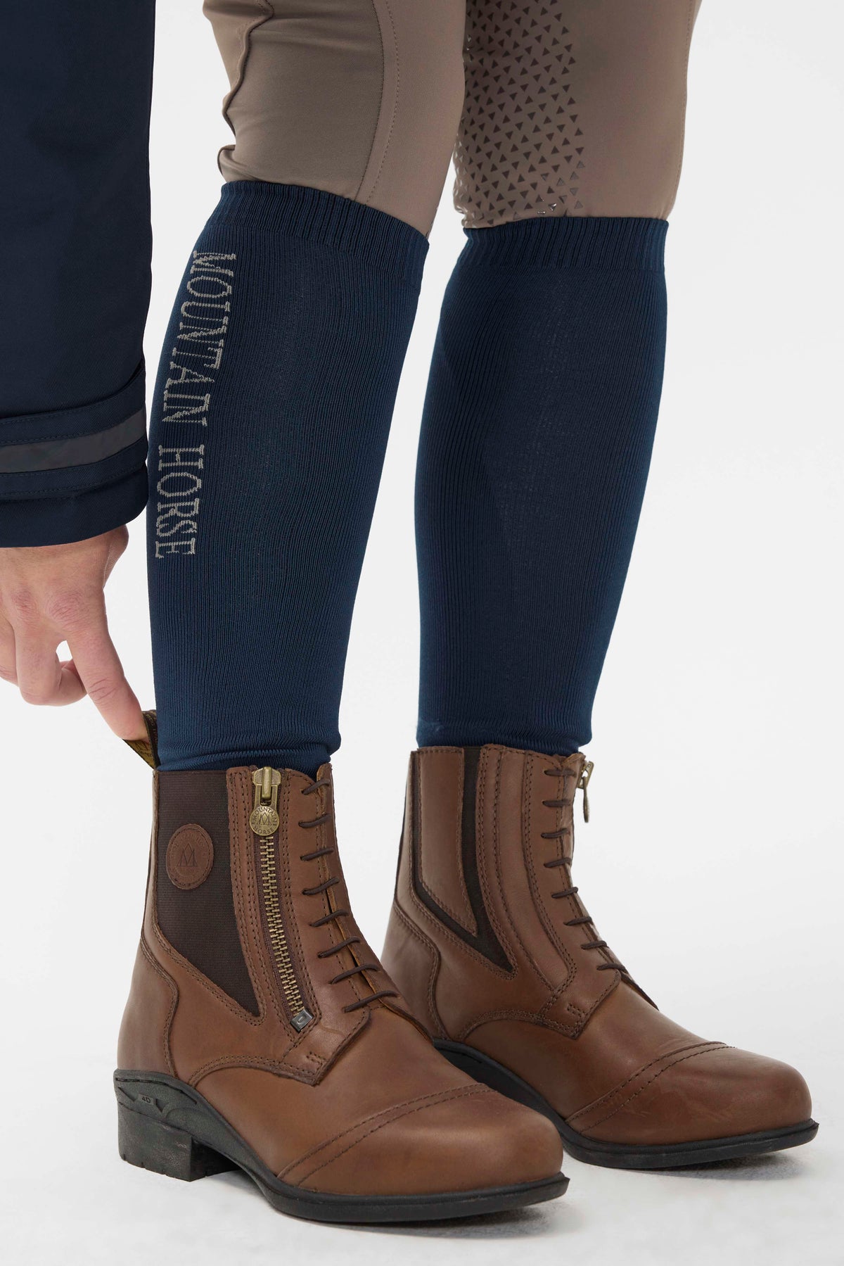 Mountain Horse Botines Valkyria Side Zip PA Marron