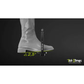 Tech Stirrups Estribos Venice Sloped Doma Negro/Negro