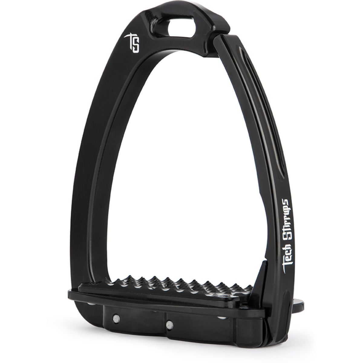Tech Stirrups Estribos Venice Sloped Doma Negro/Negro