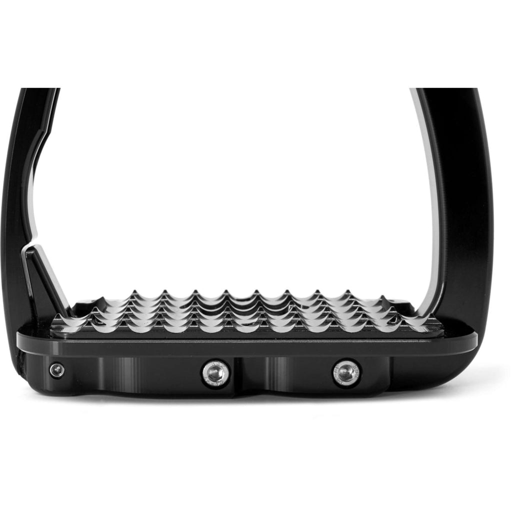 Tech Stirrups Estribos Venice Sloped Doma Plata/Plata