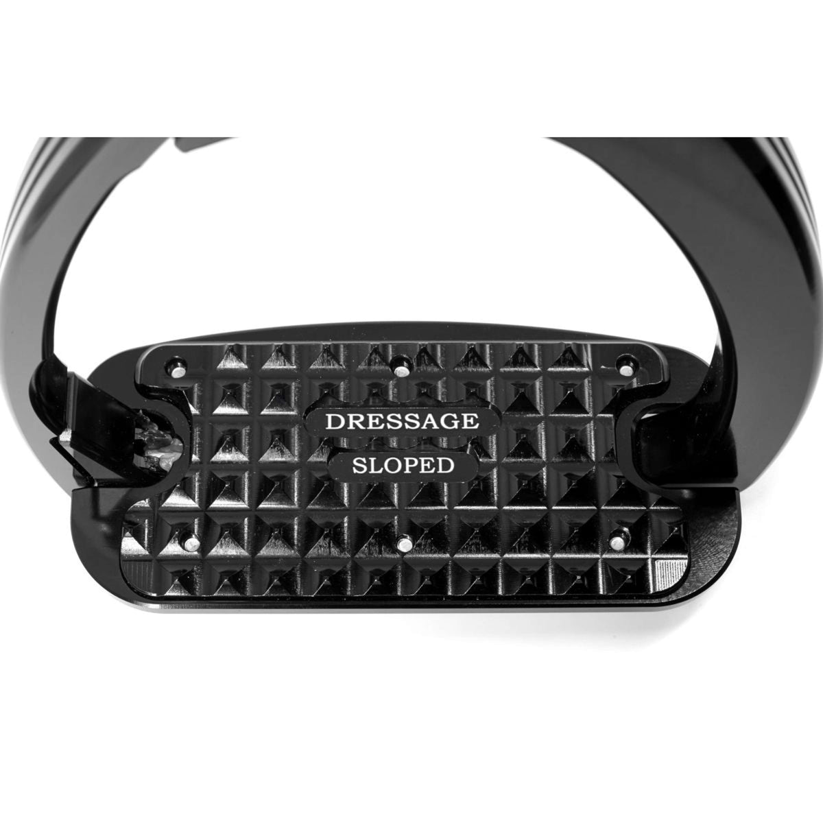 Tech Stirrups Estribos Venice Sloped Doma Negro/Negro