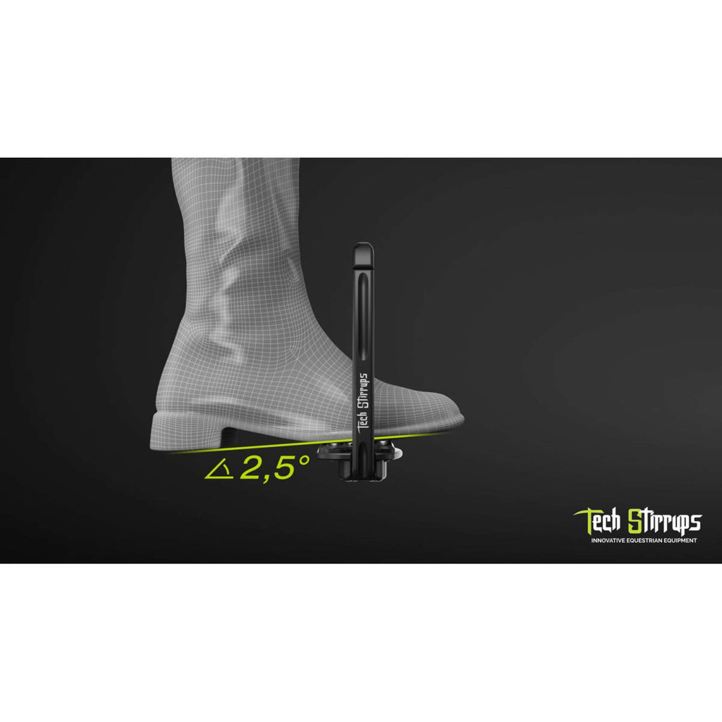 Tech Stirrups Estribos Venice Sloped EVO Marron