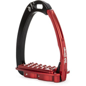 Tech Stirrups Estribos Venice Sloped EVO Negro Rojo