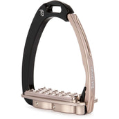 Tech Stirrups Estribos Venice Sloped EVO Negro/Oro rosa