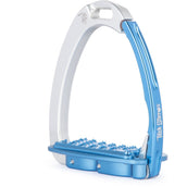 Tech Stirrups Estribos Venice Sloped EVO Plateado Azul