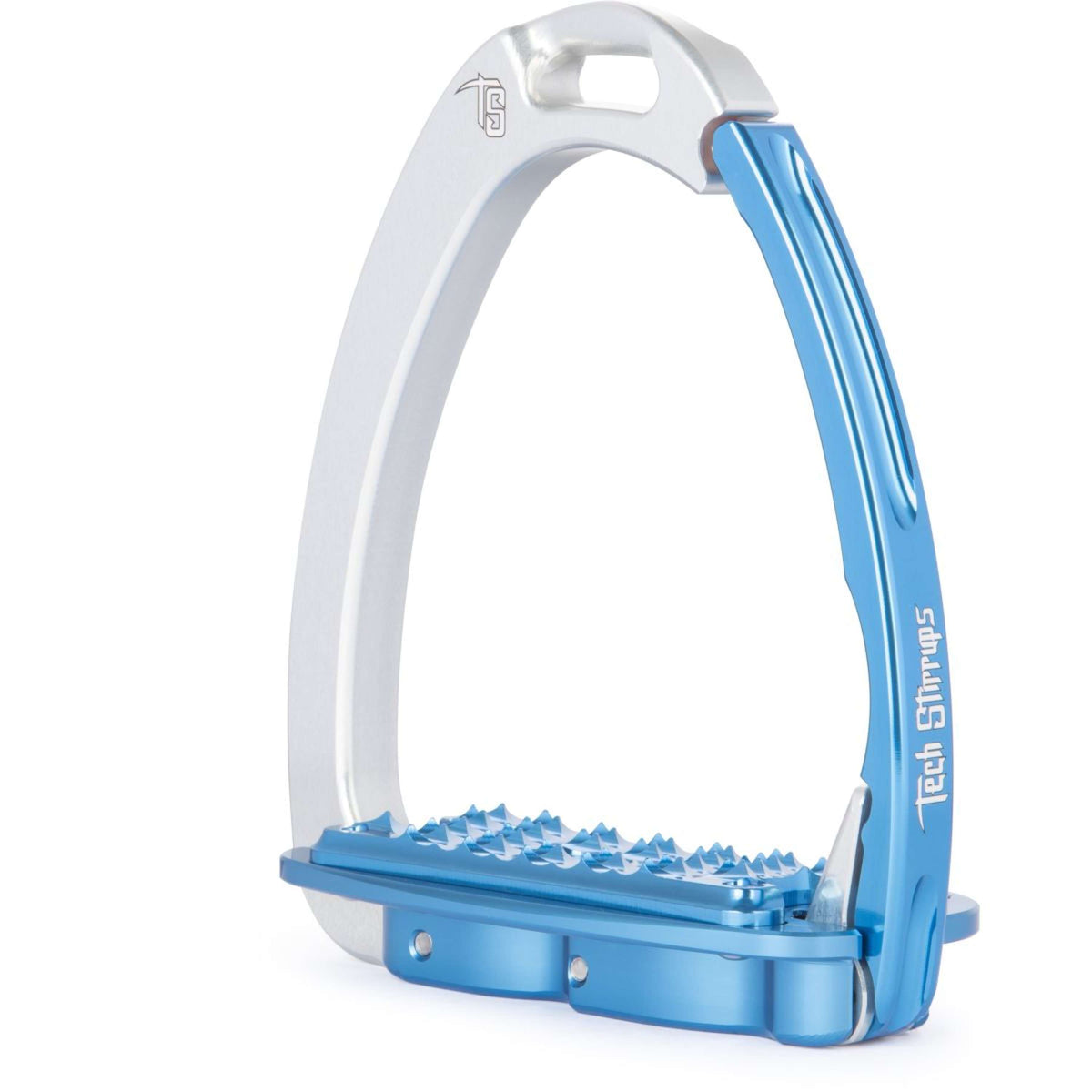 Tech Stirrups Estribos Venice Sloped EVO Plateado Azul