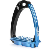 Tech Stirrups Estribos Venice Sloped Negro/Azul