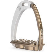 Tech Stirrups Estribos Venice Sloped Plata Marron