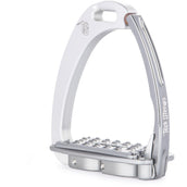 Tech Stirrups Estribos Venice Sloped Plata/Titanio
