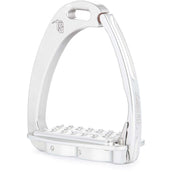 Tech Stirrups Estribos Venice Sloped Plata/Plata