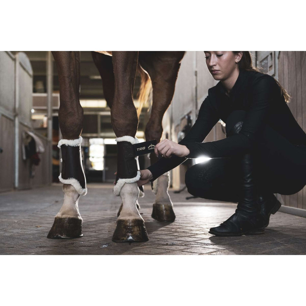 Veredus Protectores de piernas TRB Save the Sheep Rear Negro