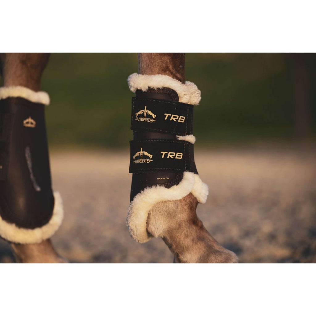 Veredus Protectores de piernas TRB Save the Sheep Rear Negro