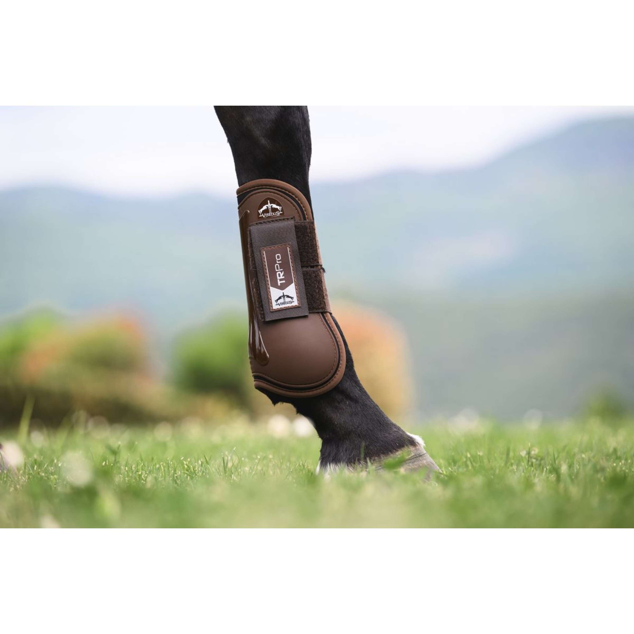 Veredus Botas para tendones TR PRO Front Marron Veredus Botas para tendones TR PRO Front Marron