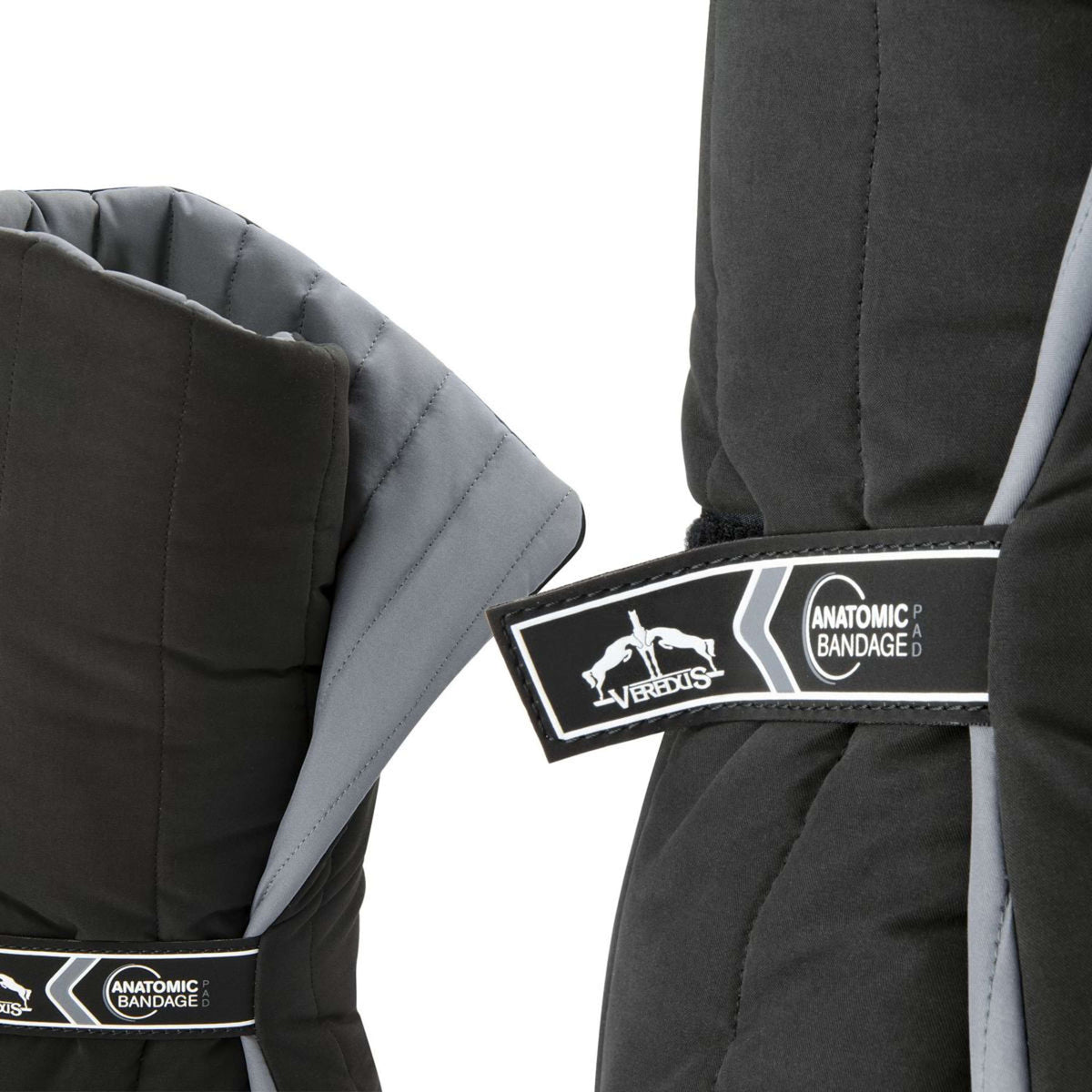 Veredus Almohadillas de Vendaje Anatomic Front Negro