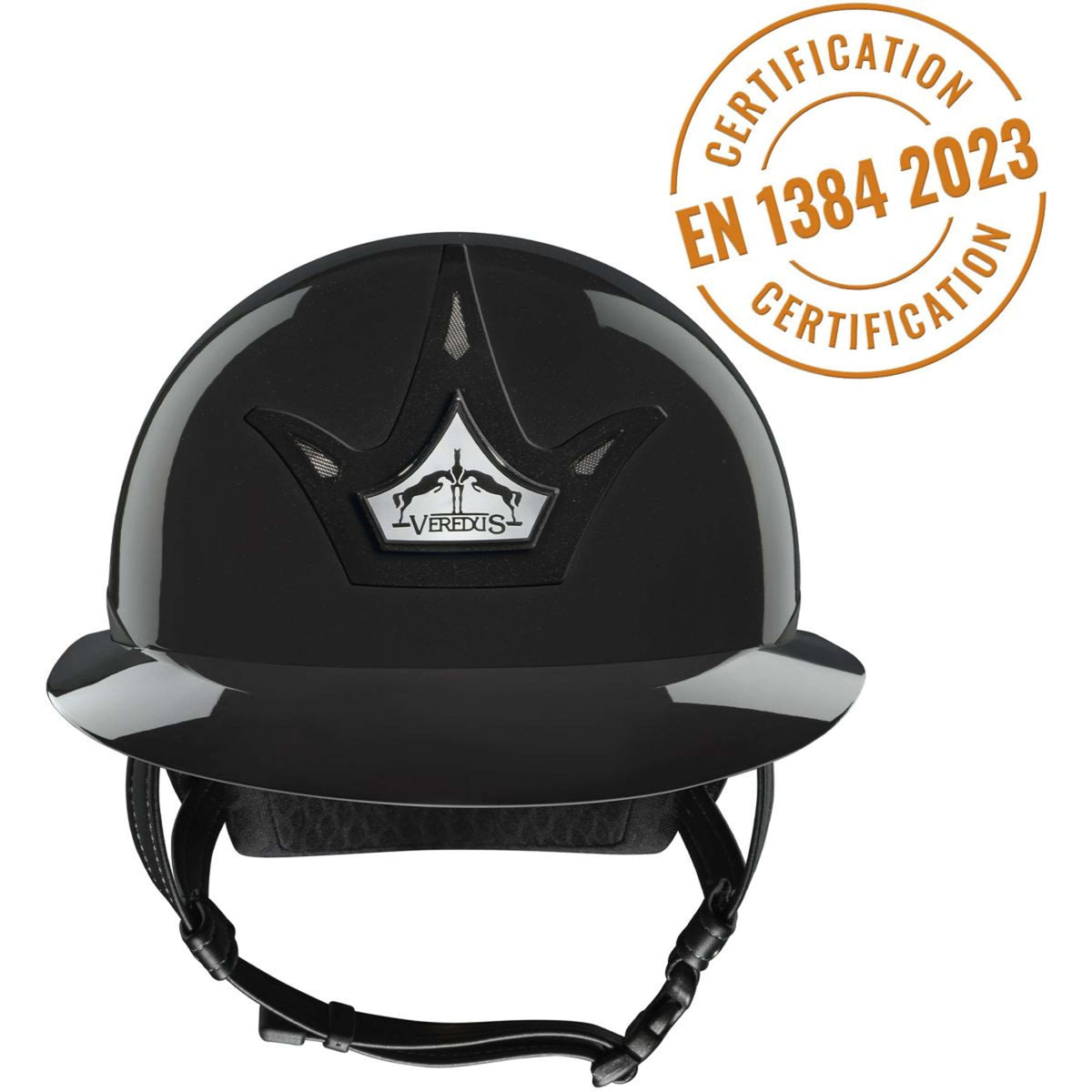 Veredus Casco Vita Visor Ancho Lacado negro