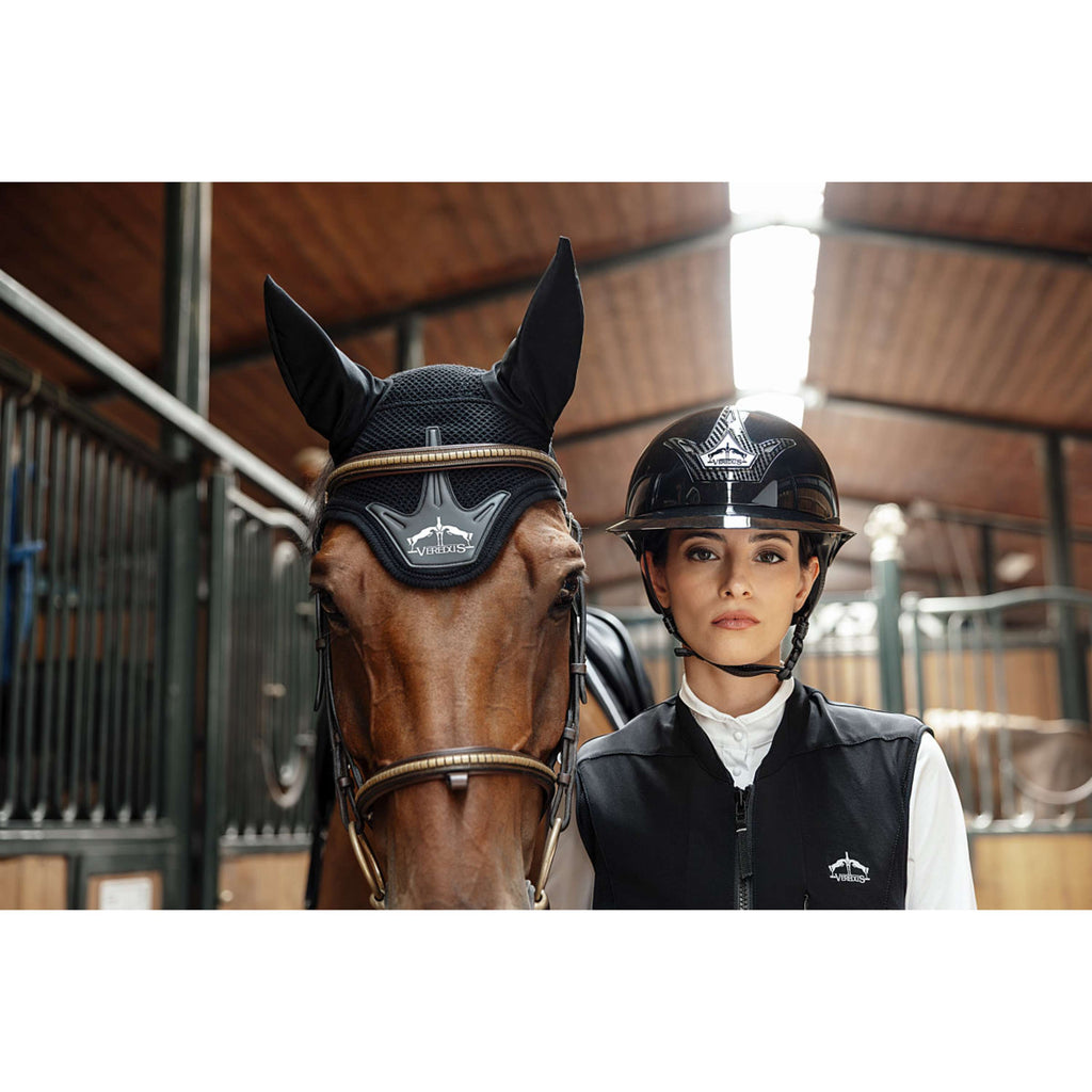 Veredus Casco Vita Visor Ancho Lacado negro
